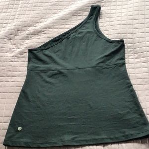 Lululemon Half Shoulder Tank Top
